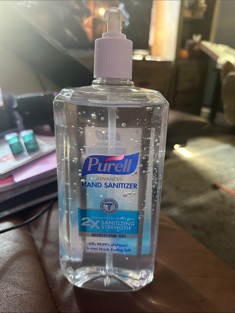 Advanced Hand Sanitizer Gel — Clear